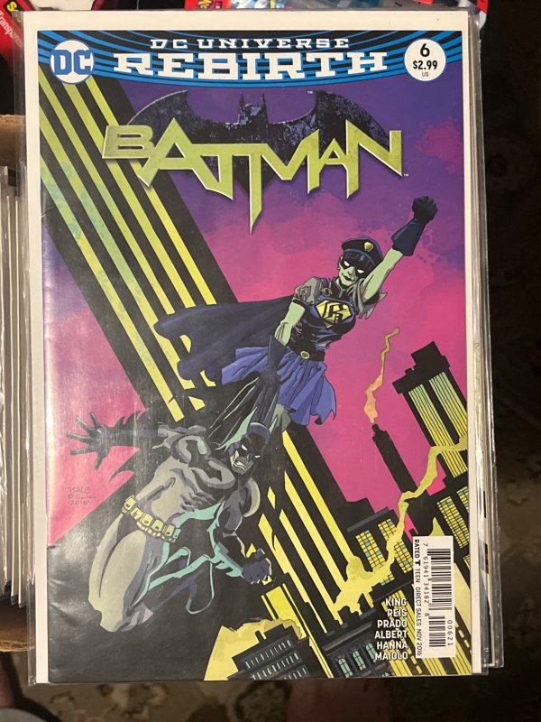 Batman #6 Variant Cover (2016)