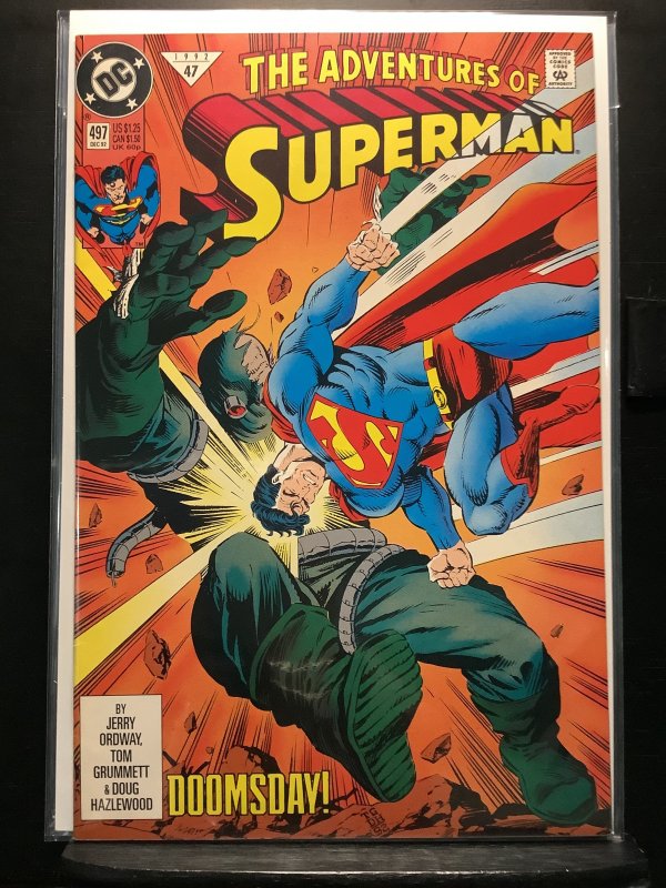 Adventures of Superman #497 Direct Edition (1992)