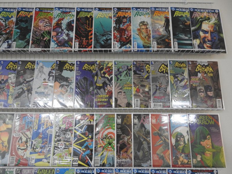Huge Lot 160+ Comics W/ Batman, Green Lantern, Aquaman+ Avg VF-NM Condition!