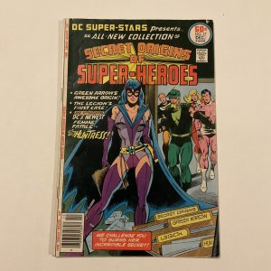 Dc Superstars Presents 17 Fine- Fn- 5.5 First Huntress 1977 Dc Comics