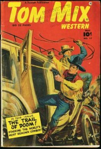 Tom Mix Western--#17--1949--COMIC BOOK--Fawcett--VG