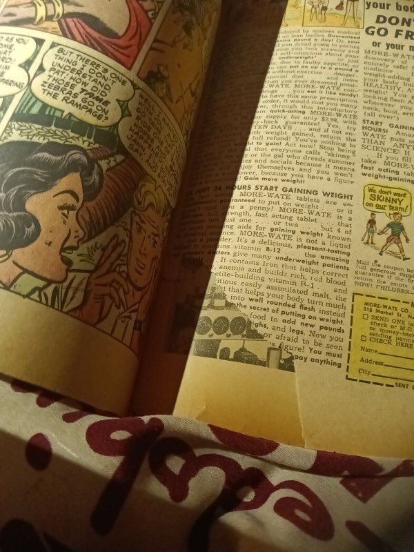 Jann of The Jungle 9 Silver Age 1956 Atlas comics Good girl Syd Shores art Tales