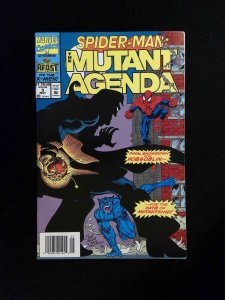 Spider-Man The Mutant Agenda #3  Marvel Comics 1994 VF+ Newsstand