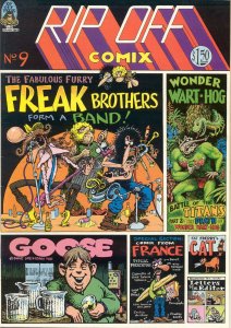 Rip Off Comix #9 FN ; Rip Off | Underground Freak Brothers Wonder Wart-Hog