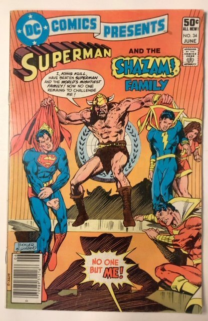 DC Comics Presents #34 Newsstand Edition (1981)