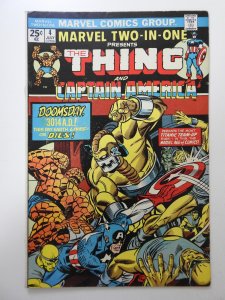Marvel Two-in-One #4 (1974) VG/FN Condition! MVS intact!
