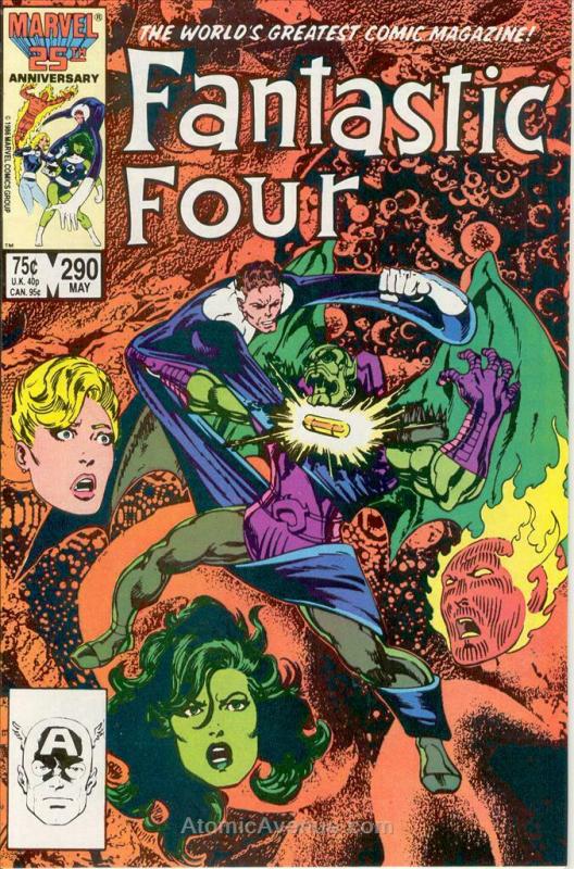Fantastic Four (Vol. 1) #290 VF; Marvel | save on shipping - details inside