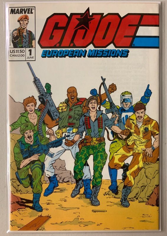 GI Joe European Missions #1 Marvel 6.0 FN (1988)