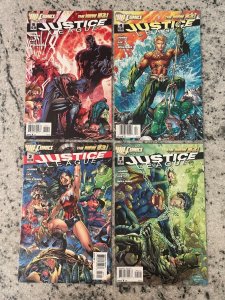4 Justice League DC Comic Books # 2 3 4 6 Batman Superman Flash Aquaman 5 J855