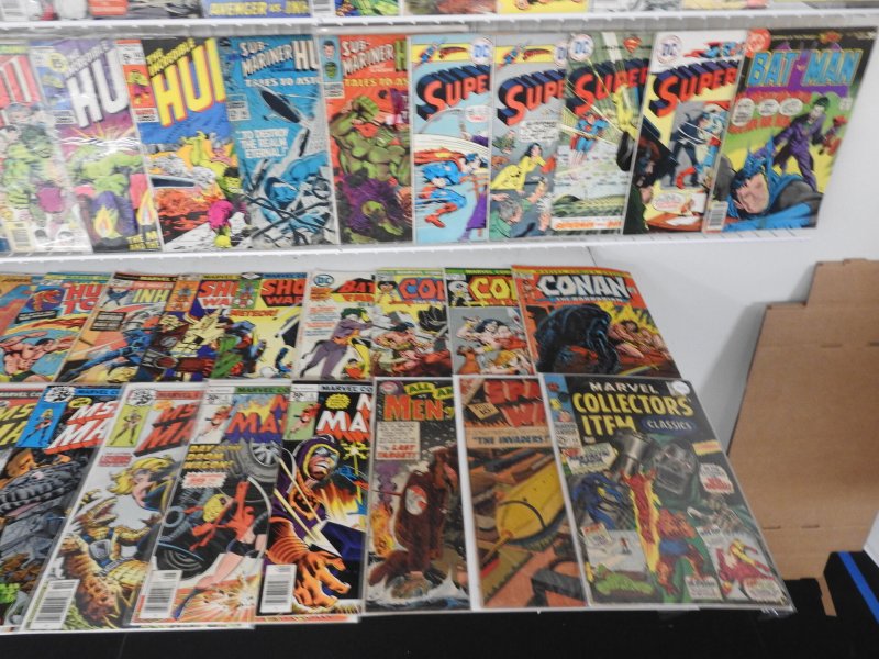 Huge Lot Comics W/Iron Fist, Avengers, Dr. Strange, Superman+ See Description