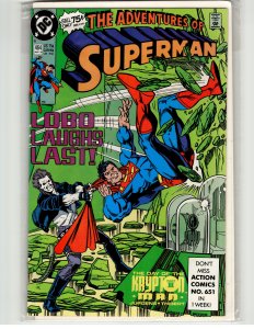 Adventures of Superman #464 (1990) Superman