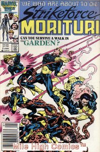 STRIKEFORCE: MORITURI (1986 Series) #2 NEWSSTAND Near Mint Comics Book