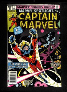 Marvel Spotlight (1979) #1 Captain Marvel!