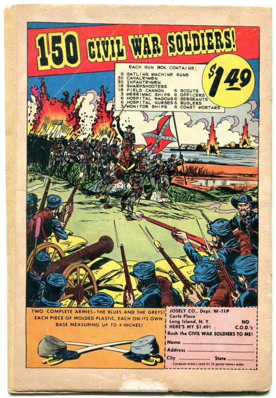 Tomahawk #70 1960- DC Silver age Western Comic- Robot cover VG-