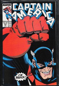 Captain America #354 (1989) Captain America [Key Issue]