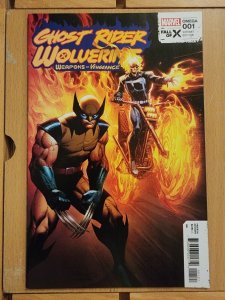 Ghost Rider/Wolverine Weapons of Vengeance Omega #1 Williams Marvel 2023 NM+