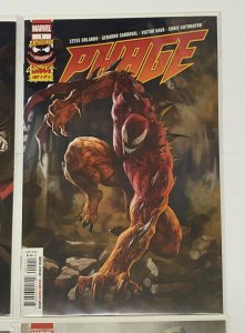 EXTREME CARNAGE BUNDLE SET ALPHA SCREAM PHAGE RIOT TOXIN AGONY MARVEL 2021