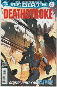 Deathstroke # 4 Cover A NM DC 2016 Series [K6]