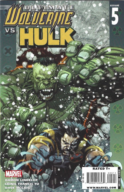 Ultimate Wolverine vs. Hulk #4 through 6 (2009) rb1