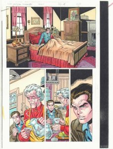 Peter Parker: Spider-Man 1999 p.6 - Peter & Aunt May - 1999 by John Kalisz