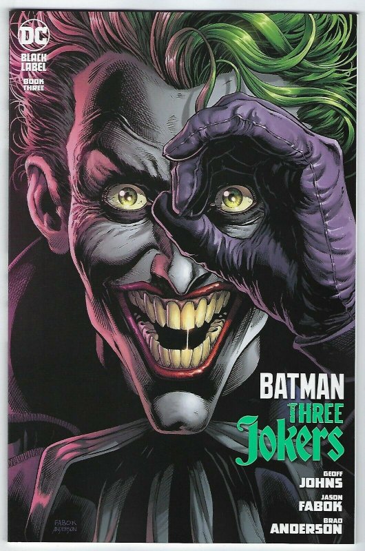 BATMAN THREE JOKERS # 3 COVER A & B DC NM PRESTIGE FORMAT