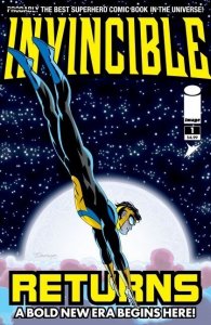 INVINCIBLE RETURNS FACSIMILE EDITION #1 **COVER SELECT** PRESALE 03/25