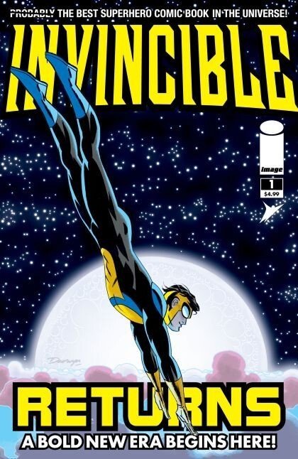INVINCIBLE RETURNS FACSIMILE EDITION #1 **COVER SELECT** PRESALE 03/25