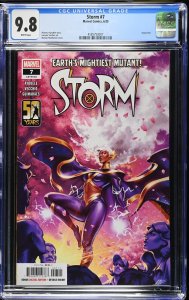 STORM #7 MARVEL COMICS MATEUS MANHANINI MAIN COVER CGC 9.8 NM