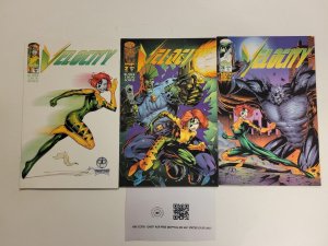 3 Velocity Image Comic Books #1 2 3 80 TJ9