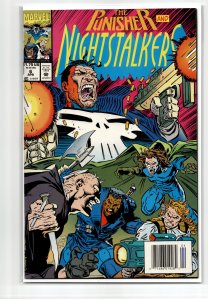 Nightstalkers #6 Newsstand Edition (1993) Punisher
