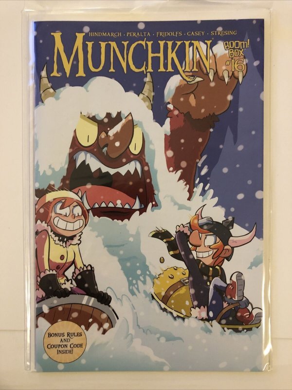 Lot Of 4 MUNCHKIN COMICS #9 15 16 19 (BOOM BOX) Save combine shipping 