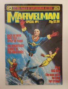 MARVELMAN Special #1 Magazine 1984 (7.0) Mick Austin Cover / Alan Moore