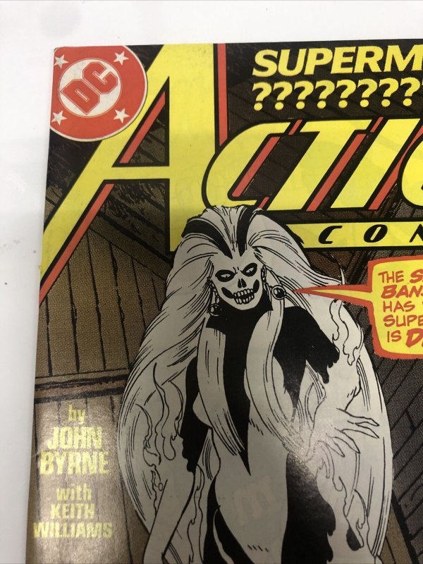 Action Comics (1987) # 595 (FN) Canadian Price Variant • CPV • John Byrne