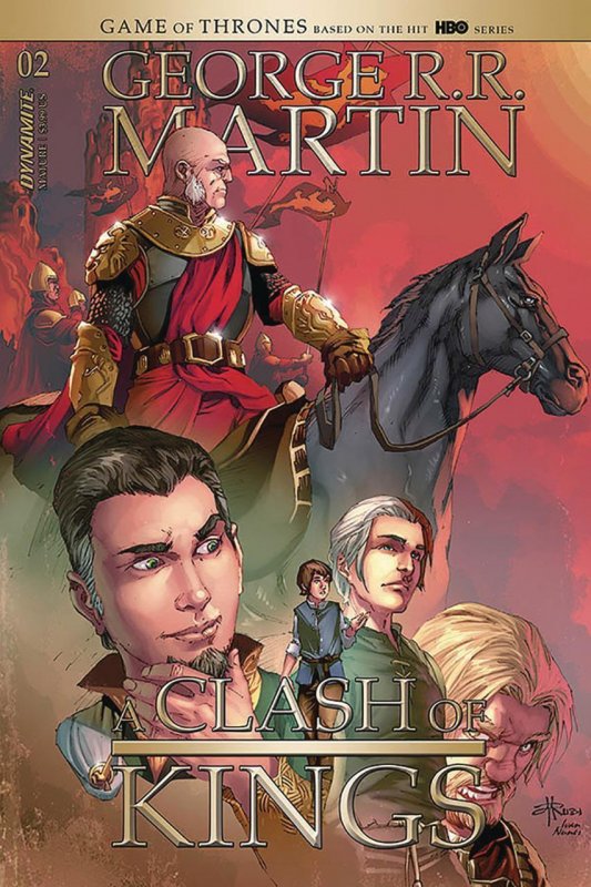 FEB201182 - GEORGE RR MARTIN A CLASH OF KINGS #4 CVR B RUBI (MR) - Previews  World