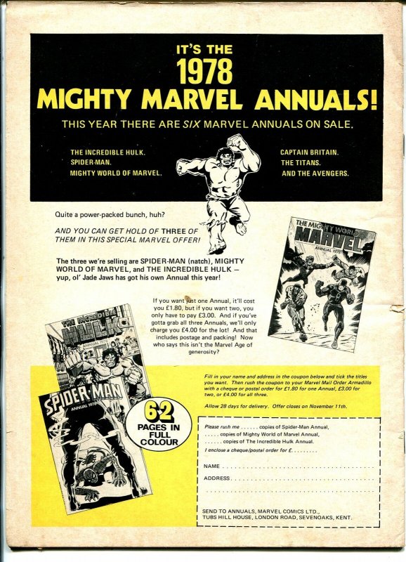 Fantastic Four #3 1977-Marvel-Jack Kirby-Part 3 of FF origin-VG+