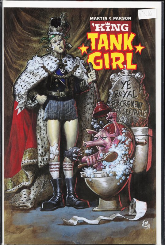 King Tank Girl #1 Variant Cover (2020) Tank Girl