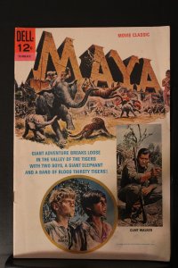Maya (1966) High-Grade Movie Comic Wow! NM- Oregon CERT Clint Walker Photo Cover