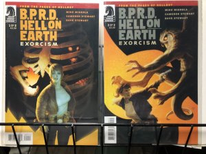 BPRD HELL ON EARTH EXORCISM (2012) 1-2 Mike Mignola, Cameron Stewart complete