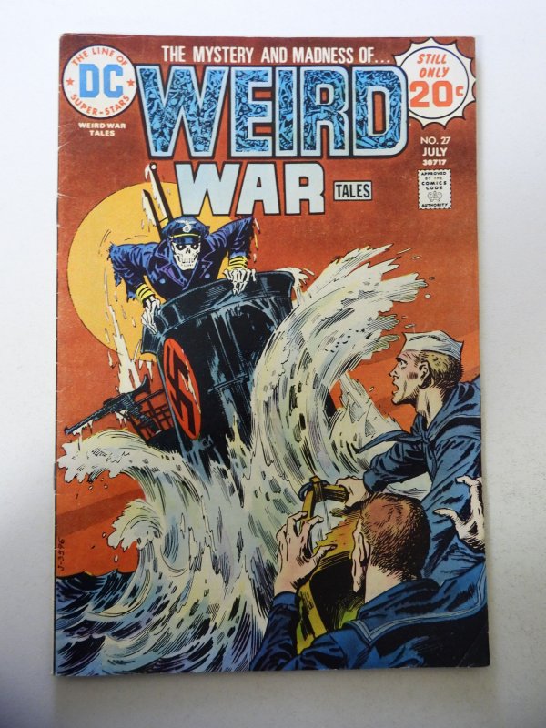 Weird War Tales #27 (1974) FN Condition