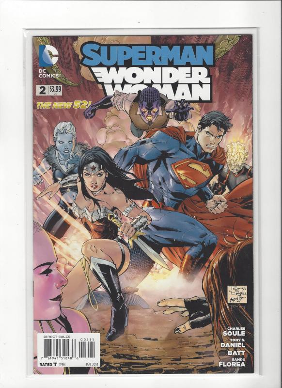 SUPERMAN/WONDER WOMAN #2 DC Comics New 52 NM/M SALE!!!!