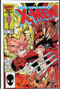 The Uncanny X-Men #213 (1987) X-Men [Key Issue]
