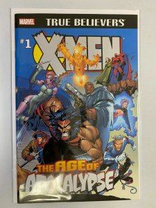 True Believers X-Men Age of Apocalypse #1 Marvel 8.0 VF (2015) 