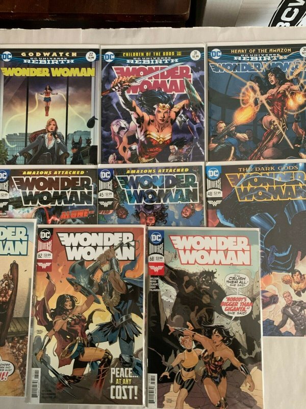 Wonder Woman Lot (2016) NM DC Comics Rebirth Rucka Scott 16 issues 