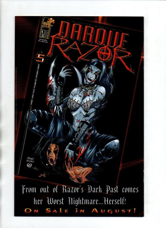 VR Vixen #0 Nude Variant - London Night - 1997 - NM