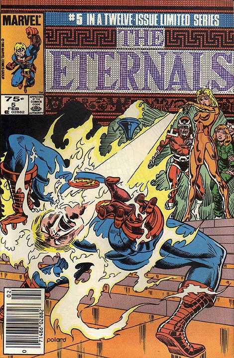 ETERNALS (1985 Series)  (MARVEL LIMITED SERIES) #5 NEWSSTAND Good Comics