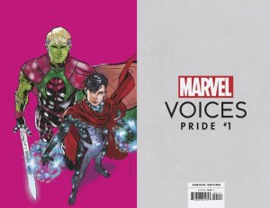 Marvel Voices Pride #1 1:50 Jimenez Pride Virgin Variant Marvel 2021 EB119