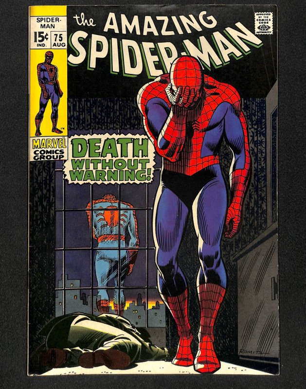 Amazing Spider-Man #75 FN 6.0 Death of Silvermane!