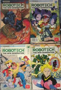 ROBOTECH: THE NEW GENERATION #1-24 (1985) short one issue, nice VG-F/better