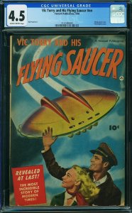 Vic Torry and His Flying Saucer #1 (1950) CGC 4.5 VG+
