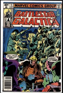 Battlestar Galactica #11 Newsstand Edition (1979) Battlestar Galactica